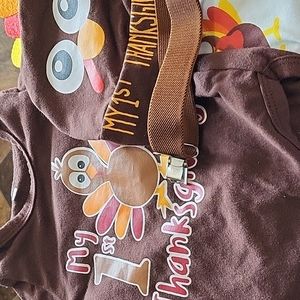 My first Thanksgiving outfit set